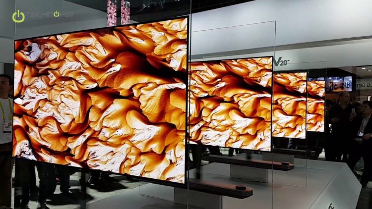 LG Duvar TV: OLED TV Wall - CES 2017