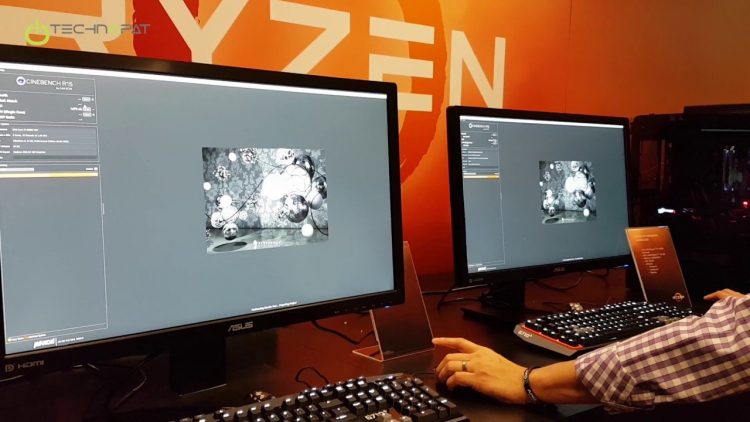 Ryzen 7 1800X vs i7 6900K: Cinebench Performansı