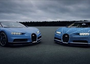 LEGO Technic Parçalarıyla Bugatti Chiron Yapıldı