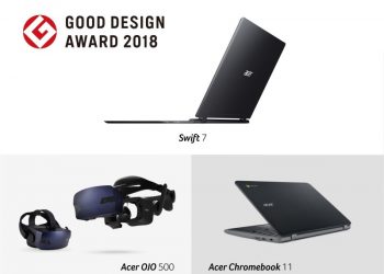 Acer Ürünleri 2018 Good Design Awards İle Ödüllendirildi