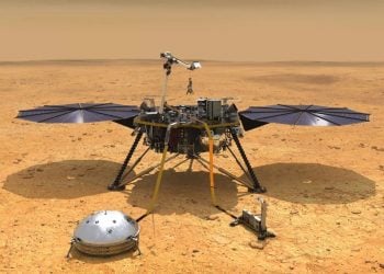 InSight Uzay Aracı Mars Yüzeyine İniyor