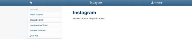 Instagram Hesap Silme, kalıcı instagram silme linki, instagram hesap dondurma, telefondan instagram hesap silme
