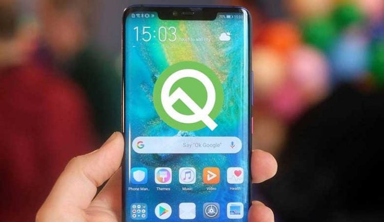 Huawei Mate 20 Pro Android Q