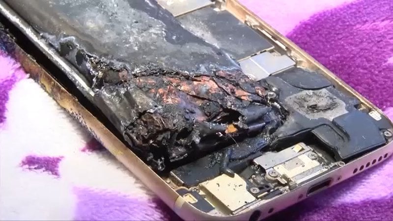 iPhone 6 patladı iddiası