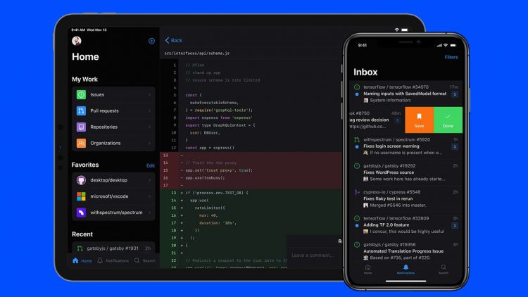 GitHub Mobil