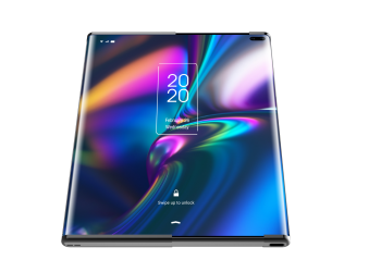 TCL, Esnek Ekranlı Telefonunu Tanıttı