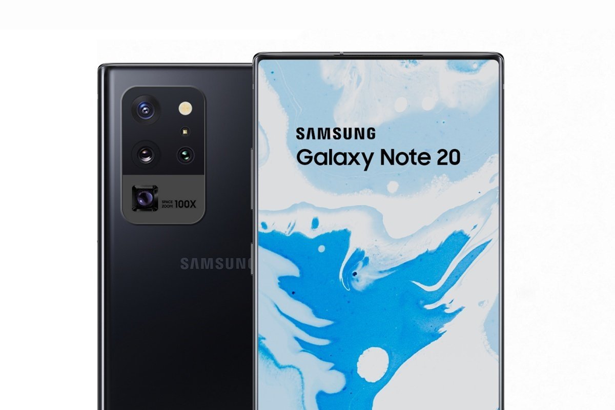 Galaxy Note 20 tasarımı