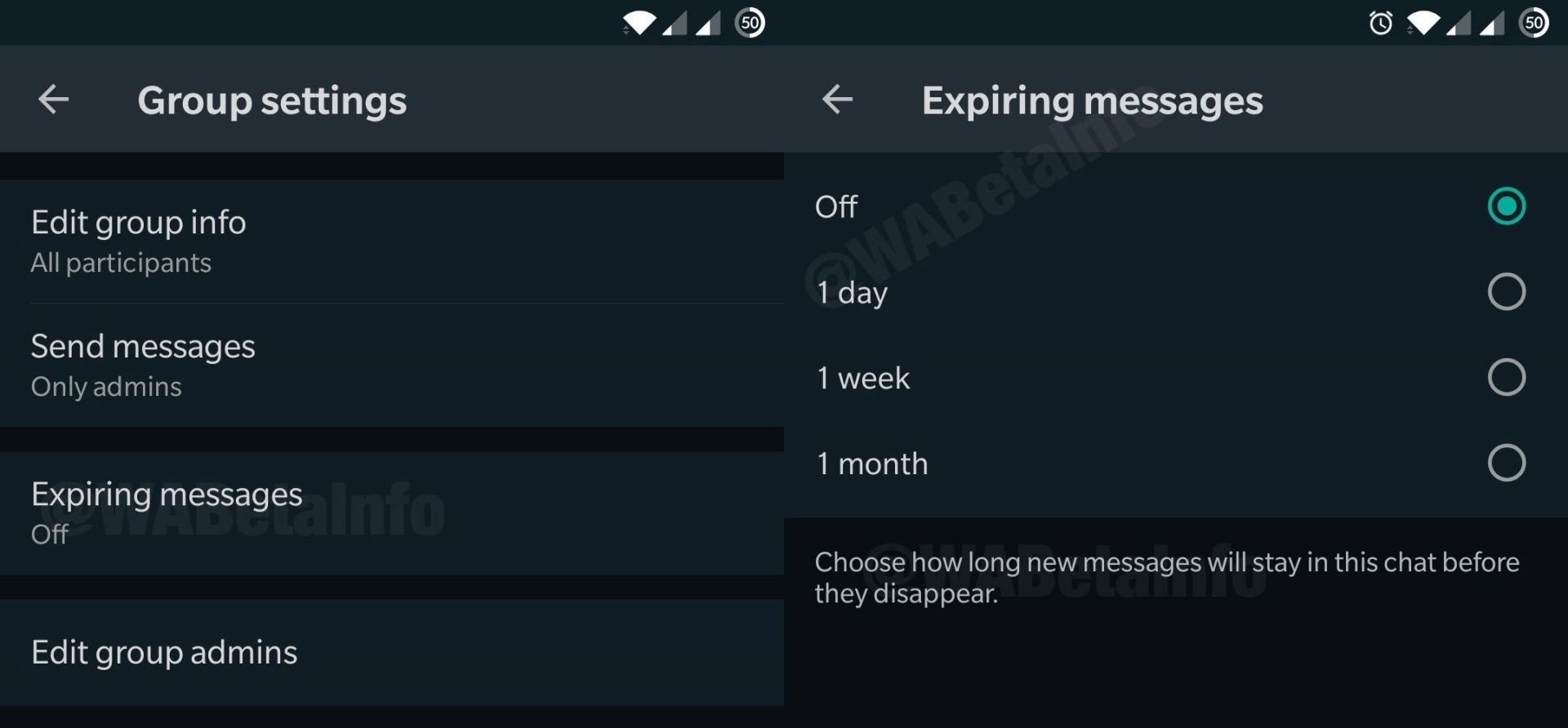 Message expired