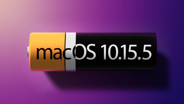 macOS 10.15.5 Pil Sağlığı Yönetimi özelliği