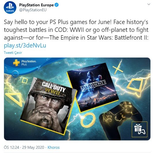 PS Plus Haziran 2020 oyunları
