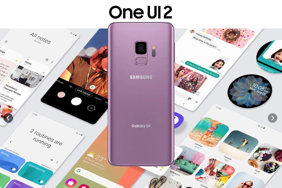 Galaxy S9 serisi One UI 2.1 güncellemesi