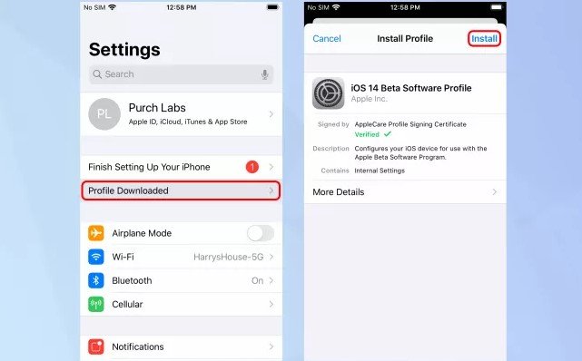 iOS 14 Beta nasıl yüklenir 