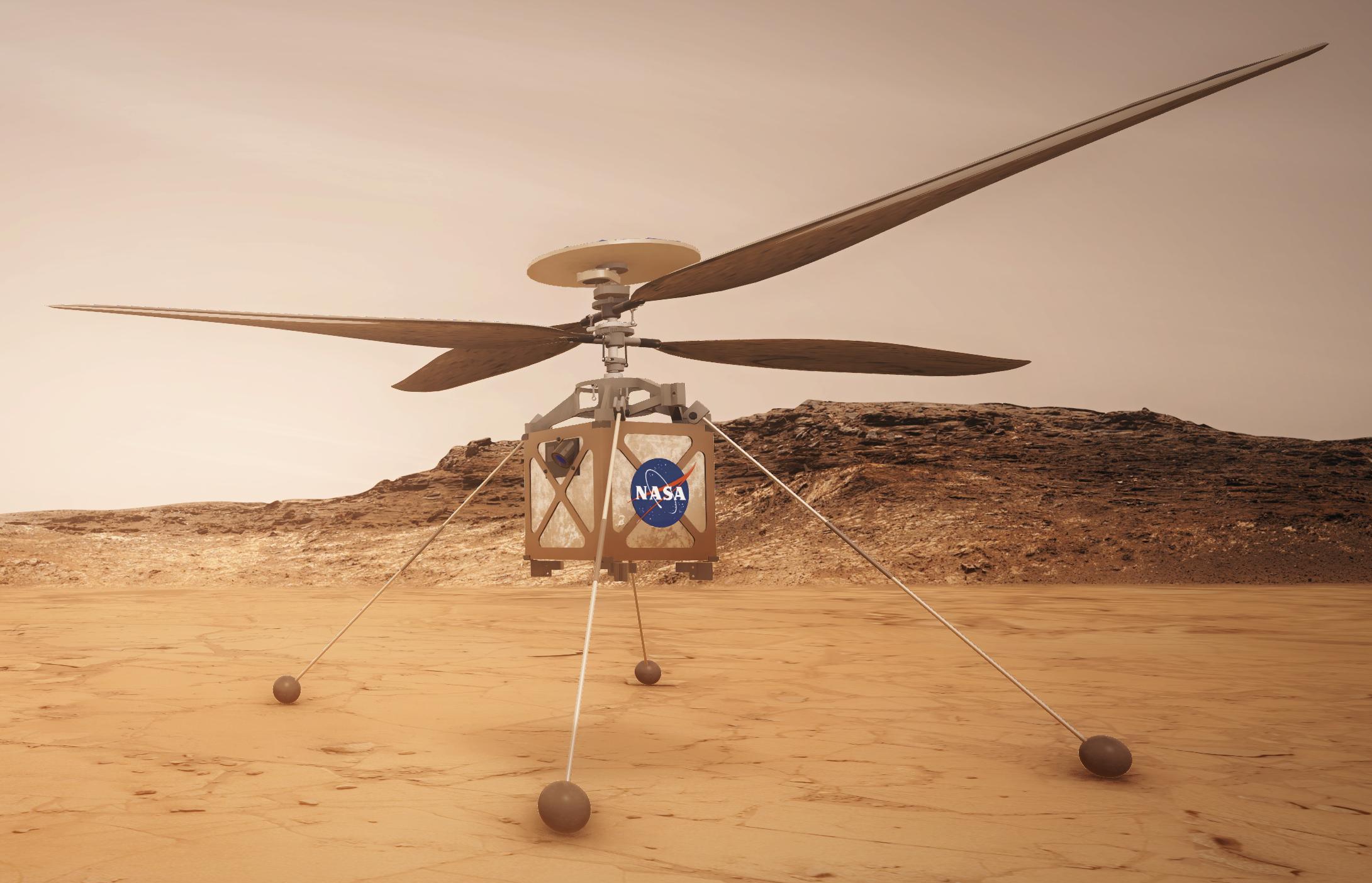 Mini Mars helikopteri