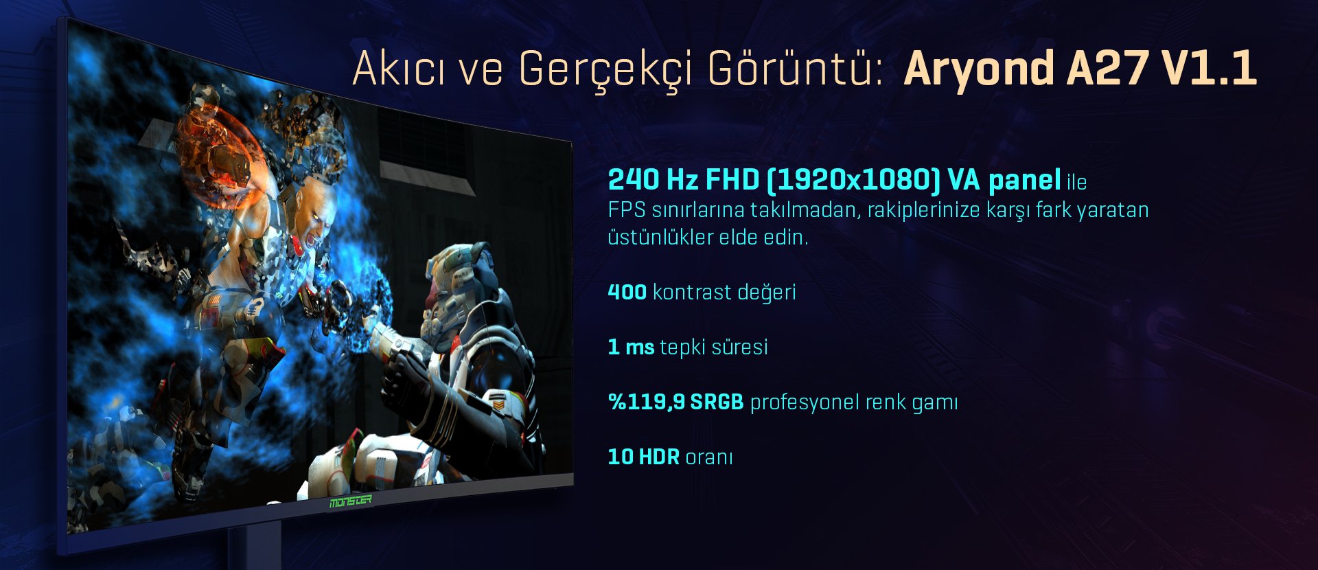 Aryond A27 V1.1 özellikleri