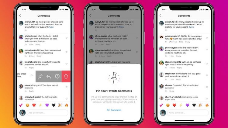 Instagram Sabitlenmiş Yorumlar