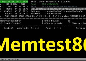 Memtest86 ile Bozuk RAM Testi