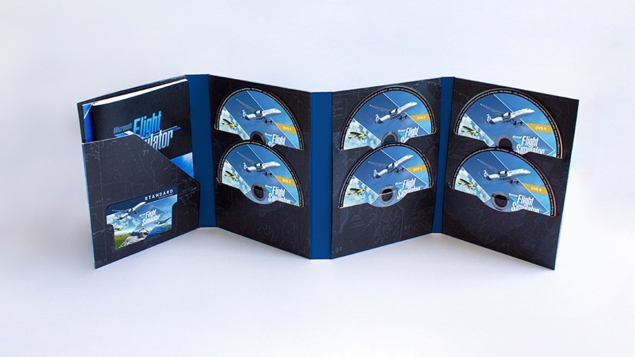 Microsoft Flight Simulator Kutulu