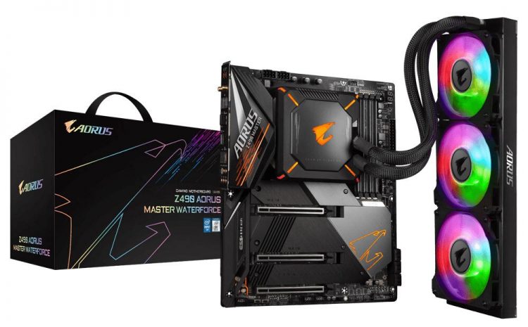 Z490 AORUS Master Waterforce
