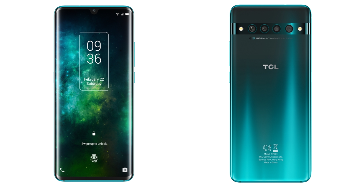 TCL 10 Pro tasarımı