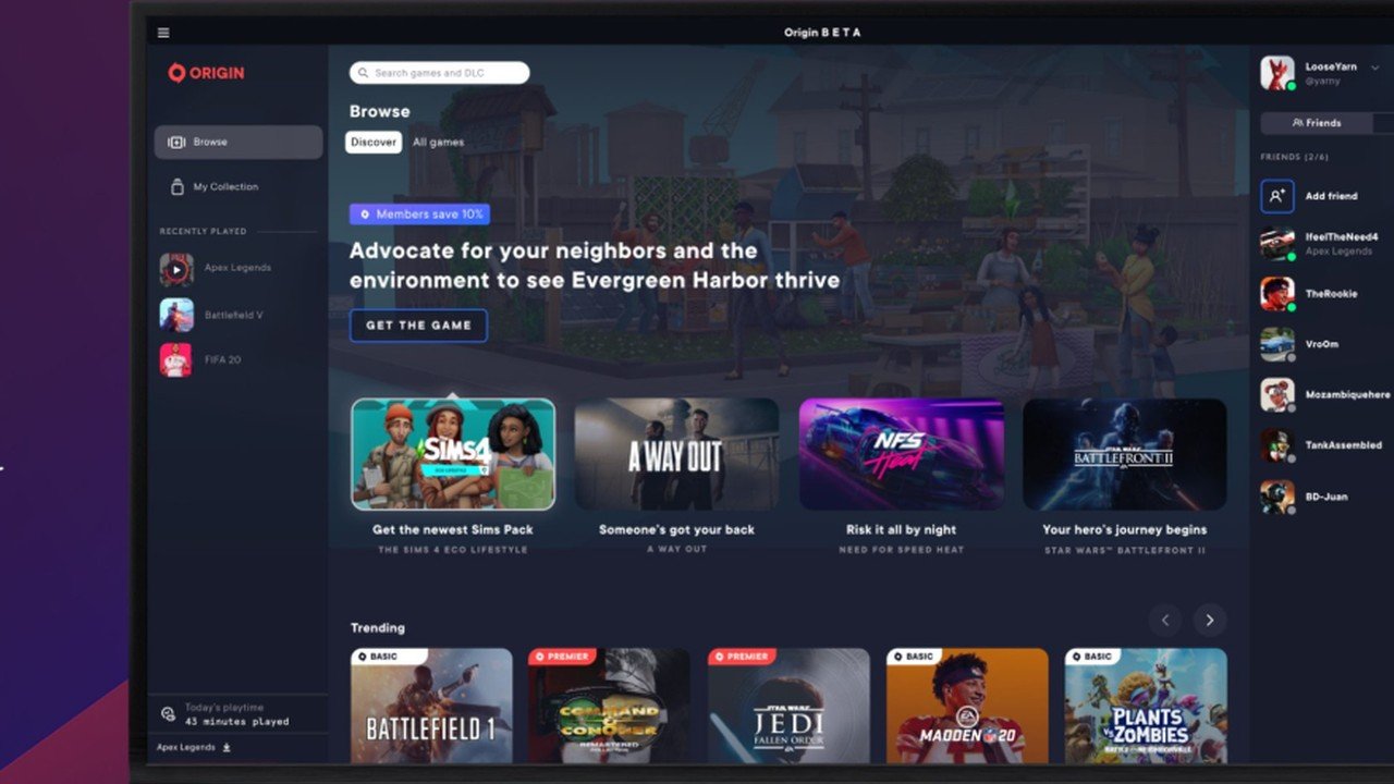 Origin Beta