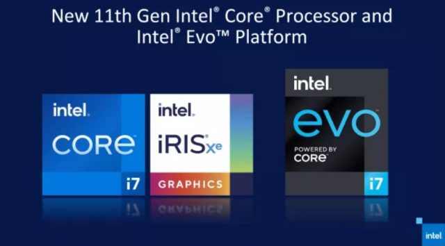 Intel core, evo yeni logo