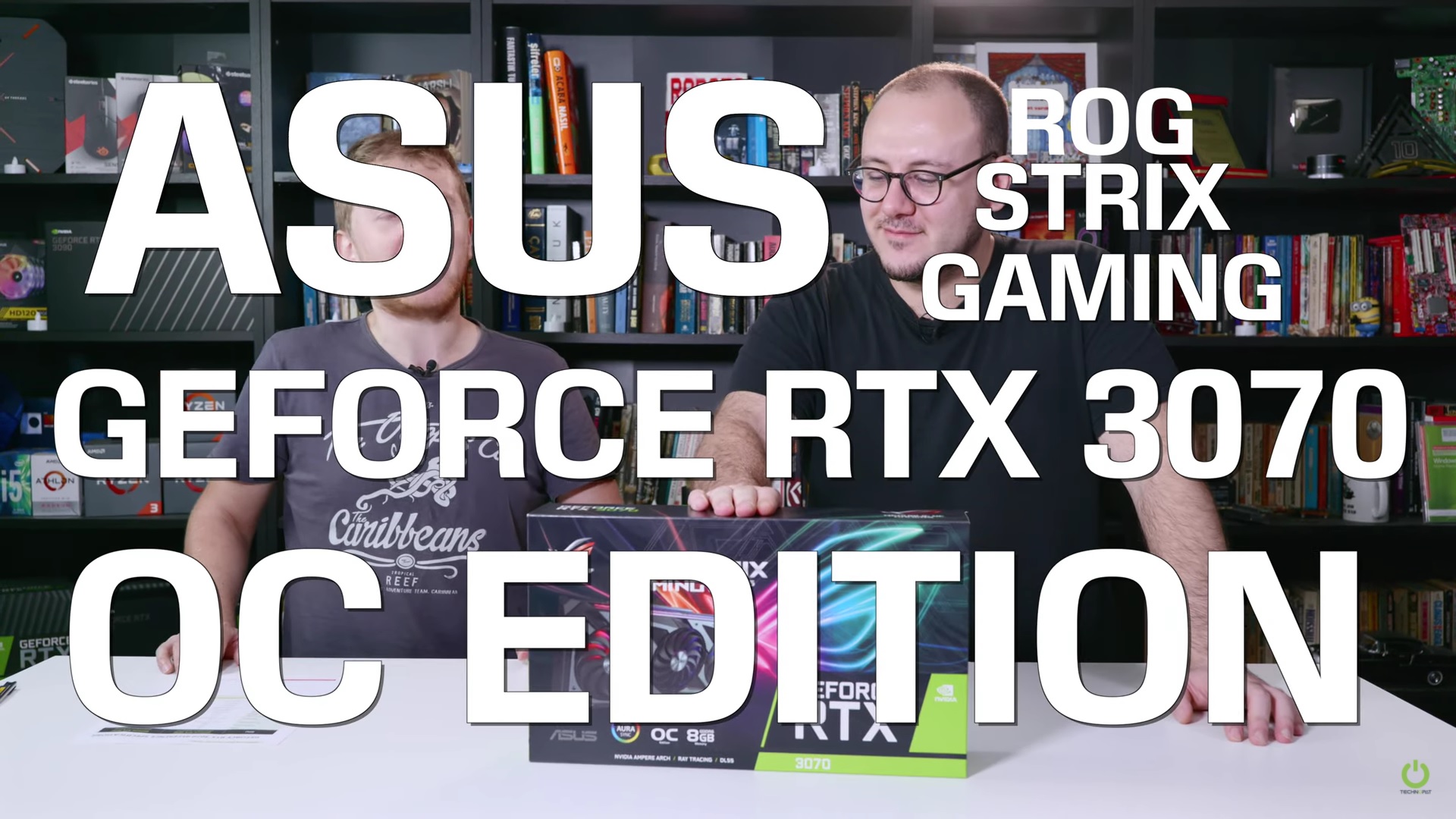 ASUS ROG STRIX GEFORCE RTX 3070 OC EDITION Kutu Açılışı