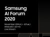 Samsung AI Forum 2020