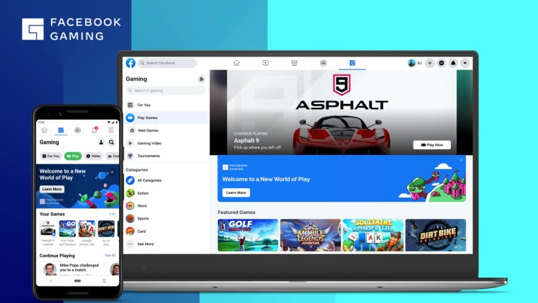 facebook gaming facebook gaming