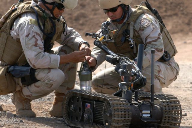 İngiliz ordusu robot asker