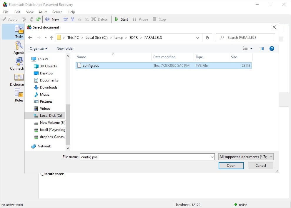 sanal makine şifresi kırma
