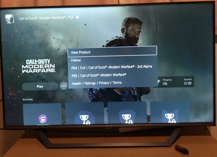 Call of Duty: Modern Warfare PS5 Sürümü