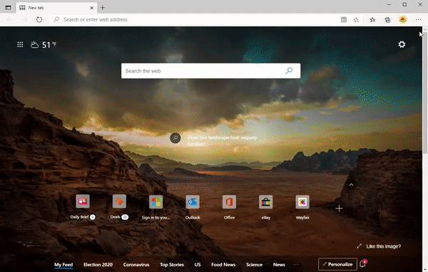 Microsoft Edge 88