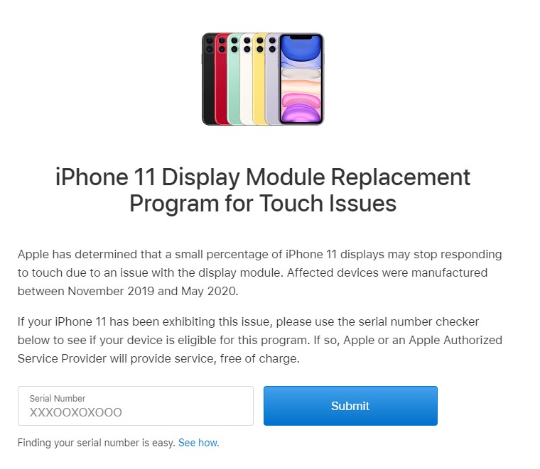 iPhone 11 ekran değişim programı 