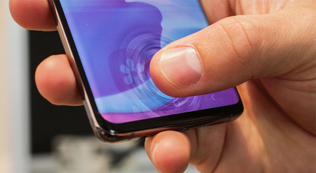 Samsung Galaxy S21 Ultrasonik parmak izi okuyucu