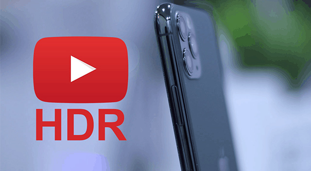 YouTube canlı yayınları HDR desteği