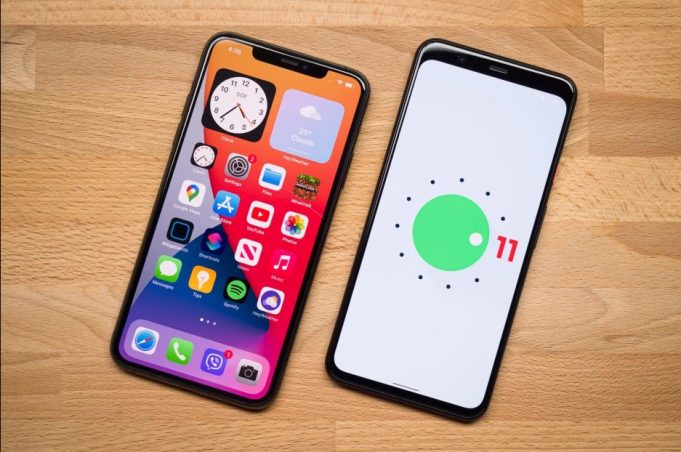 Android 11 ve iOS 14