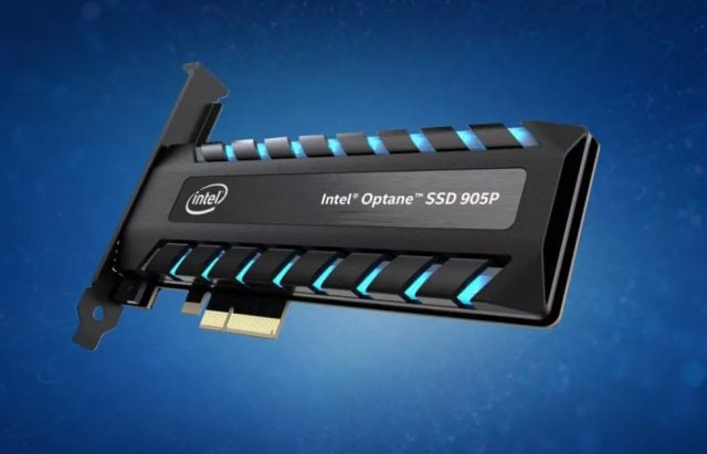 Intel Optane SSD üretimi