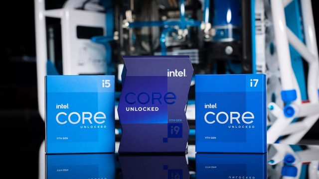 Intel 11. Nesil İşlemci Kutuları