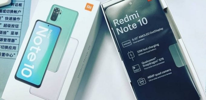 Redmi Note 10 Snapdragon 678 işlemci