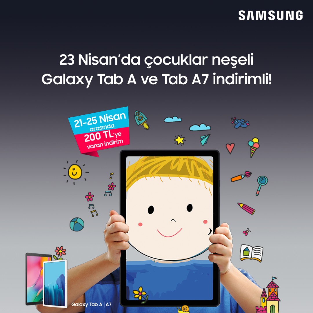 Samsung Tabletlerde 23 Nisan İndirimi