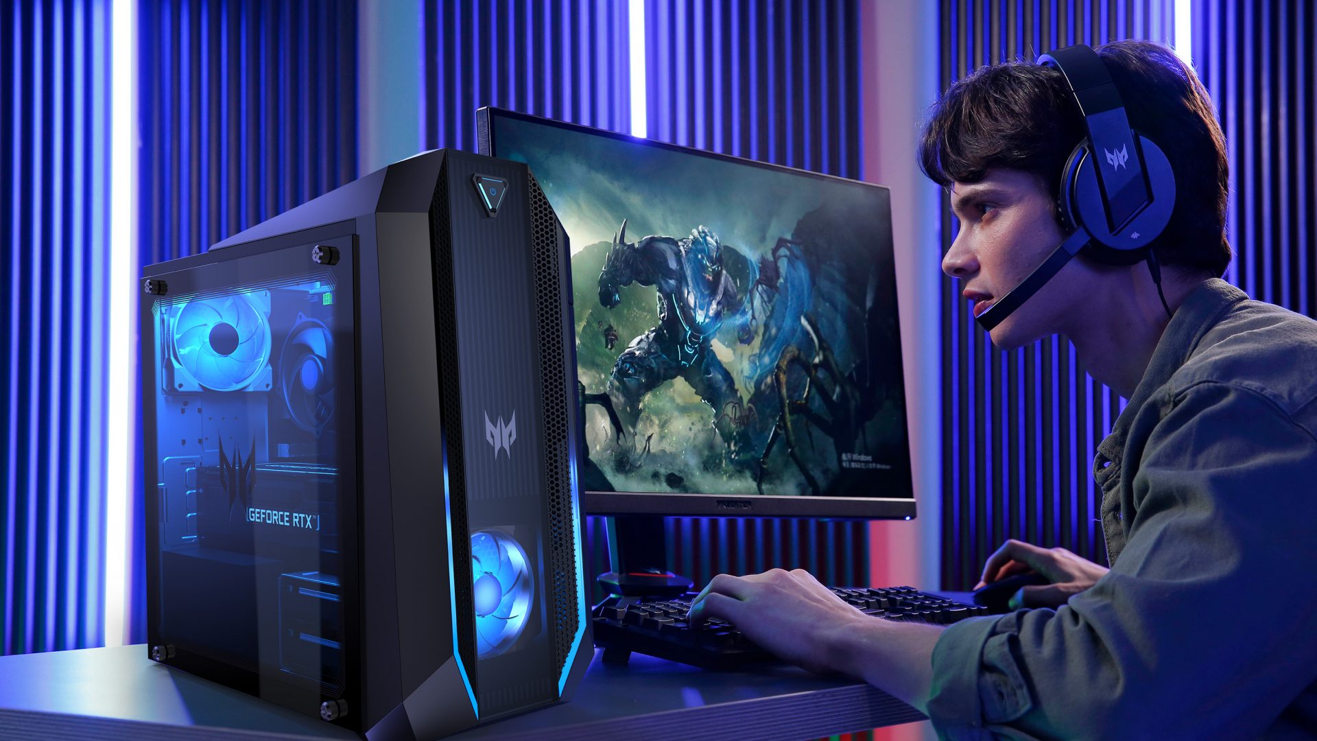 Acer Predator Orion ve Nitro Masaüstü Oyun Bilgisayarları