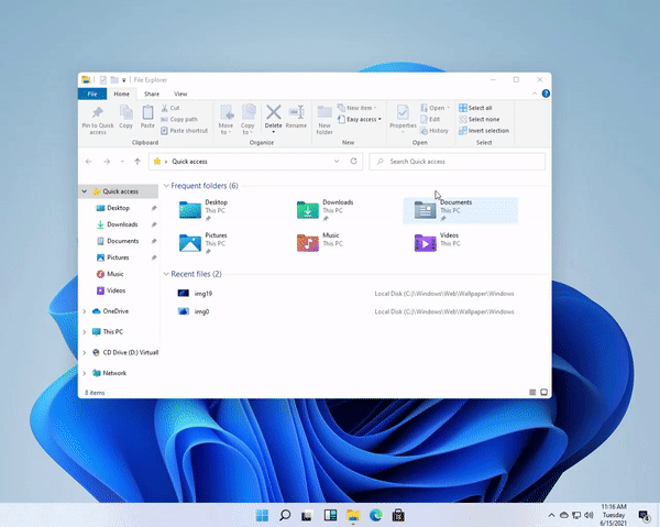 Windows 11 Pencere Ek Denetimleri