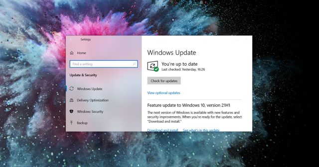 Windows 10 KB5003214 güncellemesi görev çubuğu hatası