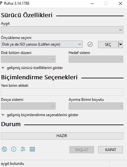Windows 11 ISO Rufus ile boot (önyükleme) yapma Windows 11 ISO Rufus ile boot (önyükleme) yapma