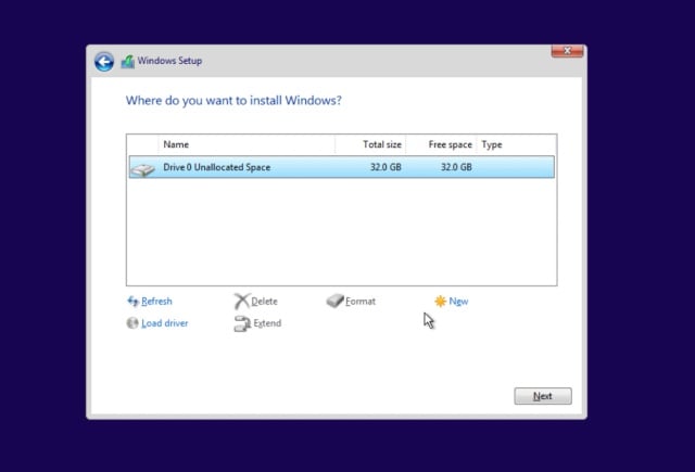 Windows 11 disk yapılandırması Windows 11 disk yapılandırması