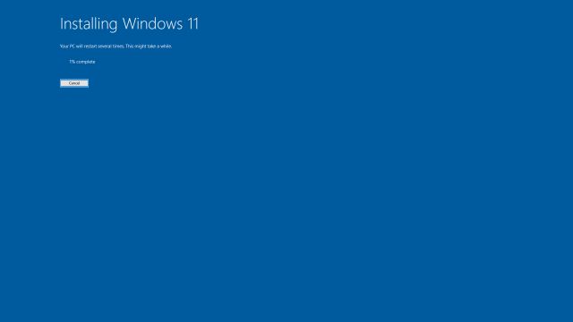 Windows 11 yükleniyor...
