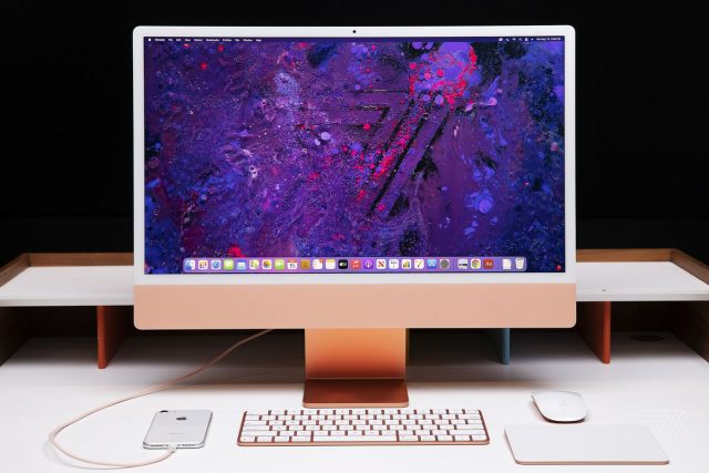 büyük ekranlı yeni iMac