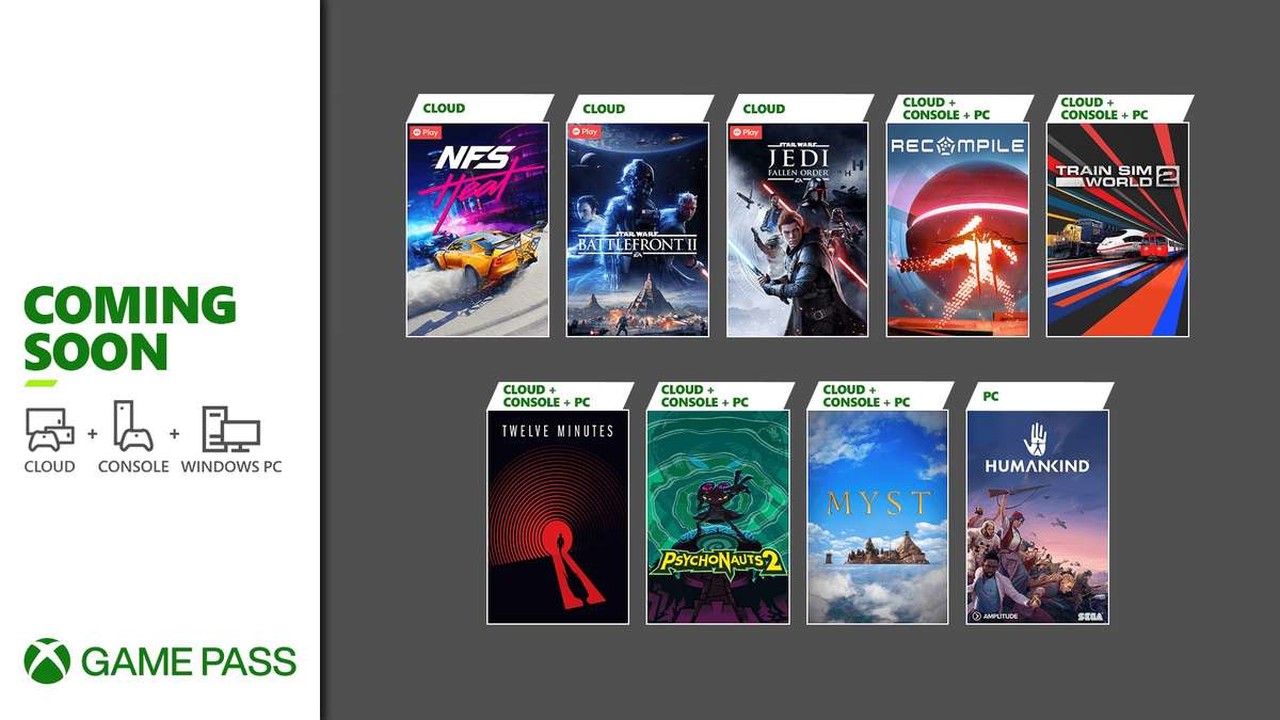 Xbox Game Pass Ağustos 2021 İkinci Dalga