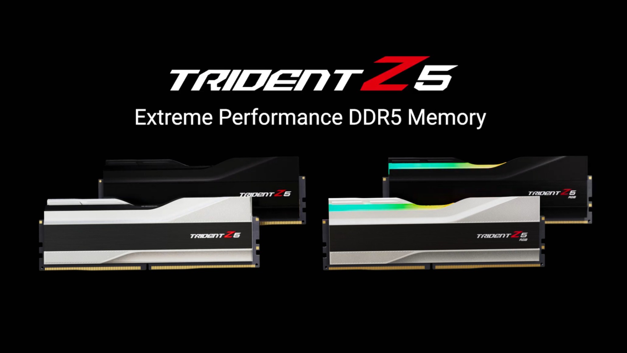 G.Skill, Üst Seviye DDR5 Trident Z5 Belleklerini Tanıttı