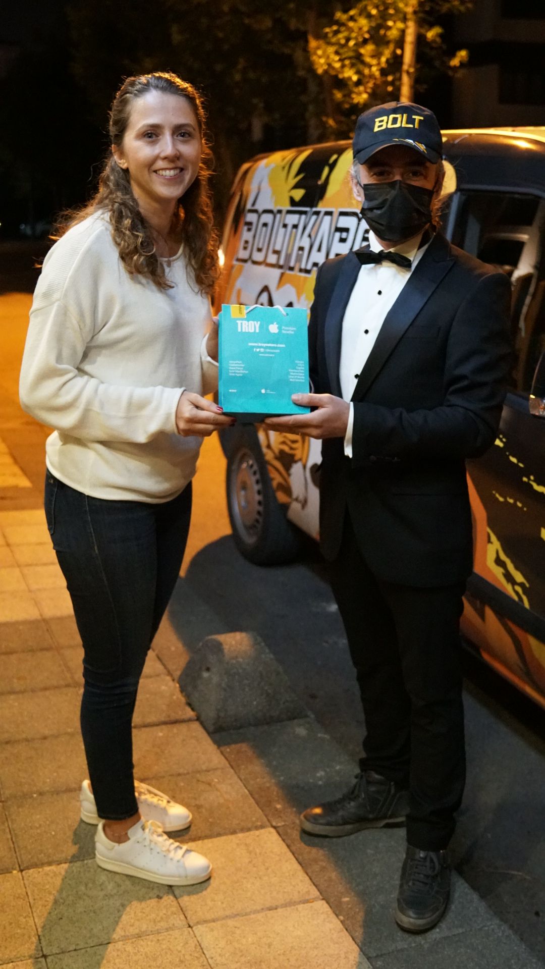 troy bolt gece teslimat